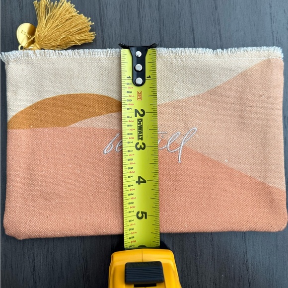 “Be Still” Canvas Pouch - Picture 6 of 7